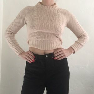 Chic pale millennial pink Marc Jacobs sweater XS